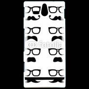 Coque SONY Xperia U Moustache 4
