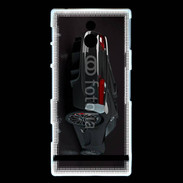 Coque Sony Xperia P Voiture de sport carbone