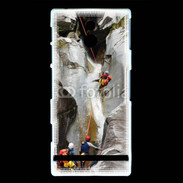 Coque Sony Xperia P Canyoning 2