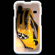 Coque Samsung ACE S5830 Belle voiture jaune et noire