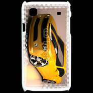 Coque Samsung Galaxy S Belle voiture jaune et noire