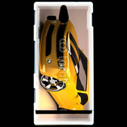 Coque SONY Xperia U Belle voiture jaune et noire