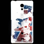 Coque Sony Xperia T Drapeau Londres Handisport