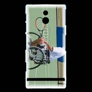Coque Sony Xperia P Handisport Tennis