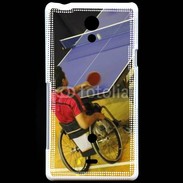 Coque Sony Xperia T Handisport Tennis de table
