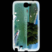 Coque Samsung Galaxy Note 2 Barques sur le lac d'Annecy