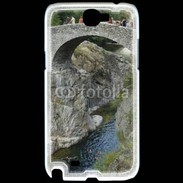 Coque Samsung Galaxy Note 2 Pont médiéval sur l'Ardèche