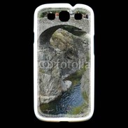 Coque Samsung Galaxy S3 Pont médiéval sur l'Ardèche