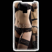 Coque LG P990 Charme miroir