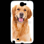 Coque Samsung Galaxy Note 2 Chien Golden