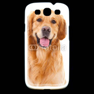 Coque Samsung Galaxy S3 Chien Golden