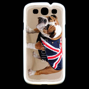 Coque Samsung Galaxy S3 Bulldog anglais en tenue