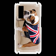 Coque Samsung Player One Bulldog anglais en tenue