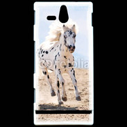 Coque SONY Xperia U Cheval Appaloosa