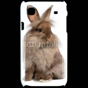 Coque Samsung Galaxy S Lapin marron