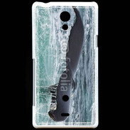 Coque Sony Xperia T Queue de Baleine 2