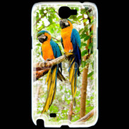 Coque Samsung Galaxy Note 2 Duo de perroquets