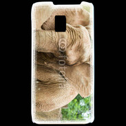 Coque LG P990 Elephant d'Afrique