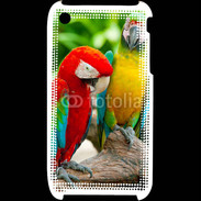 Coque iPhone 3G / 3GS Couple de perroquets