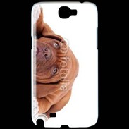 Coque Samsung Galaxy Note 2 Mastiff marron
