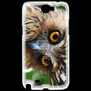 Coque Samsung Galaxy Note 2 Tête de chouette