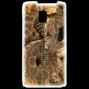 Coque LG P990 Serpent à sonnette
