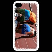 Coque iPhone 4 / iPhone 4S Athlétisme femme aveugle