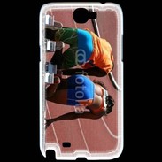 Coque Samsung Galaxy Note 2 Athlétisme femme aveugle
