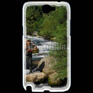 Coque Samsung Galaxy Note 2 Pêche à la truite