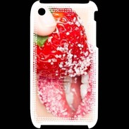 Coque iPhone 3G / 3GS Fraise et bouche