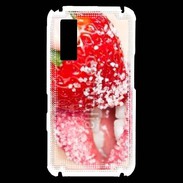 Coque Samsung Player One Fraise et bouche