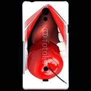 Coque Sony Xperia T Cerise et bouche 2