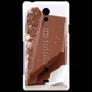 Coque Sony Xperia T Chocolat aux amandes et noisettes