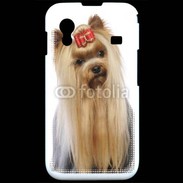 Coque Samsung ACE S5830 Yorkie de face