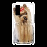 Coque Samsung Player One Yorkie de face