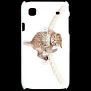 Coque Samsung Galaxy S Chaton sur une corde