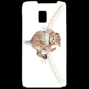 Coque LG P990 Chaton sur une corde