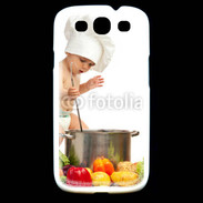 Coque Samsung Galaxy S3 Bébé chef cuisinier