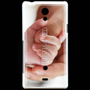 Coque Sony Xperia T Main de bébé