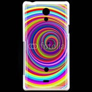 Coque Sony Xperia T Fond Hypnotique 