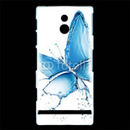 Coque Sony Xperia U Papillon en eau