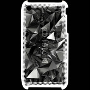 Coque iPhone 3G / 3GS Fond cristal abstrait
