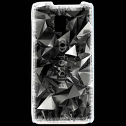 Coque LG P990 Fond cristal abstrait