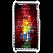 Coque iPhone 3G / 3GS Fond abstrait coloré