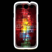 Coque Samsung Galaxy S3 Fond abstrait coloré