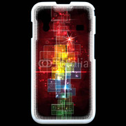 Coque Samsung ACE S5830 Fond abstrait coloré