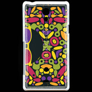 Coque Sony Xperia T Femme de couleur