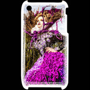 Coque iPhone 3G / 3GS Femme florale