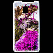Coque LG P990 Femme florale