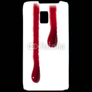 Coque LG P990 Gouttes de sang